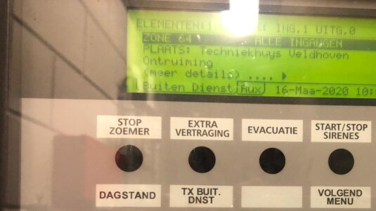 Storing brandmeldcentrale 